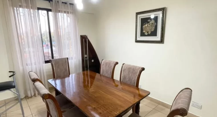 To Let: 3 BDRMS FULLY FURNISHED APARTMENT’ AT SE