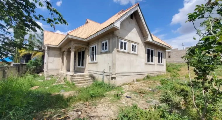 NYUMBA MPYA, VYUMBA VITATU (3) TSHS.100 MILIONI,