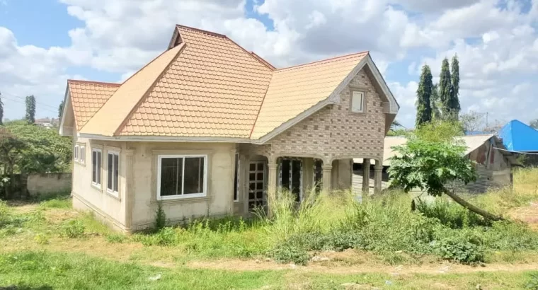 NYUMBA MPYA, VYUMBA VITATU (3) TSHS.100 MILIONI,