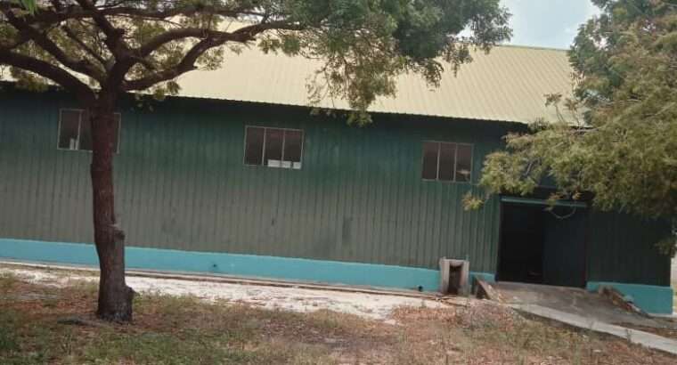 2 GODOWNS ON MAIN ROAD, BAGAMOYO