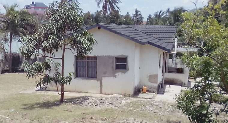 NYUMBA INAUZWA, KIWANJA SQM.1700,MBEZI MWISHO.