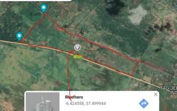 287.5 ACRES FARM AT MVOMERO, MOROGORO.