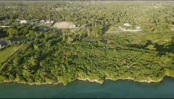 19 ACRES CLIFF-BEACH-LAND AT UZI ZANZIBAR