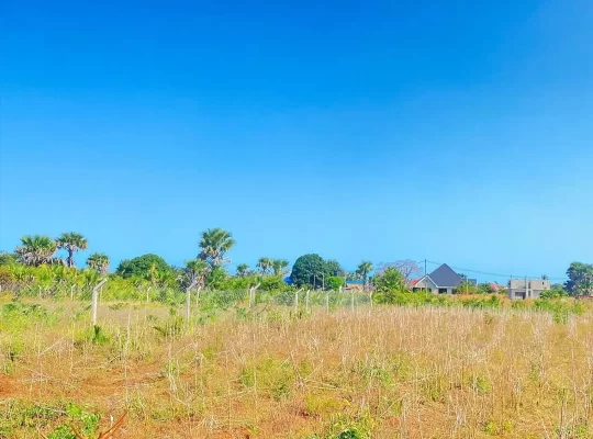 300 ACRES TITLED BEACH LOT AT MAKURUNGE,BAGAMOYO