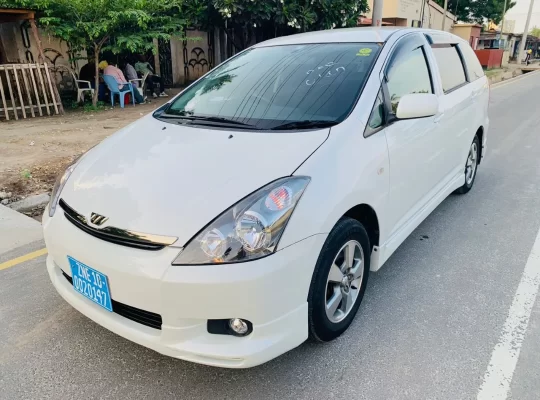 UNREGISTERED TOYOTA WISH, CHASSIS NO., IN DAR.