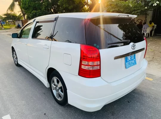 UNREGISTERED TOYOTA WISH, CHASSIS NO., IN DAR.