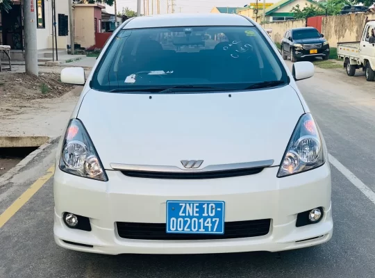 UNREGISTERED TOYOTA WISH, CHASSIS NO., IN DAR.