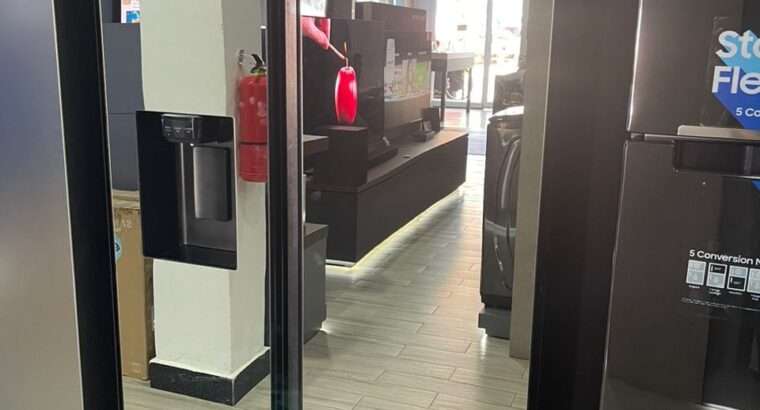 Samsung Fridge RS64R53112A MIRROR BLACK ...