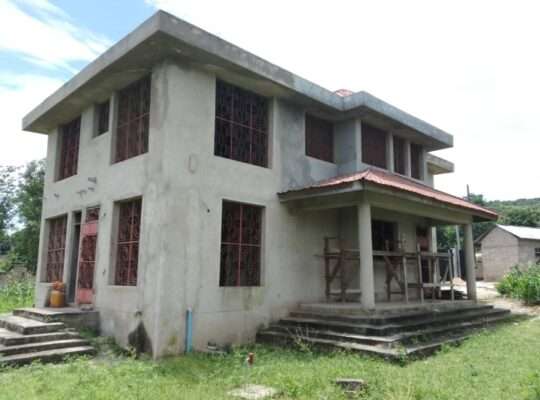 5 BDRMS TITLED SEMI-FINISHED HOUSE AT PUGU HILLS