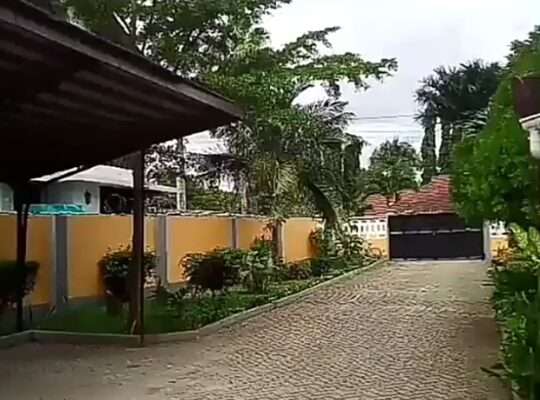 5 BED-ROOMS UNFURNISHED HOME AT MIKOCHENI B.