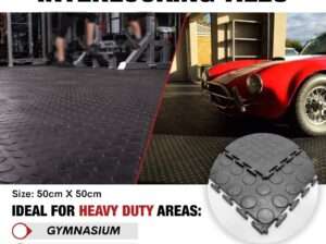 Rubber tiles (PVC tiles)