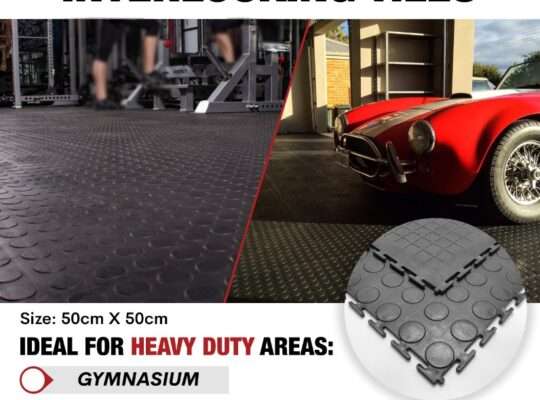 Rubber tiles (PVC tiles)