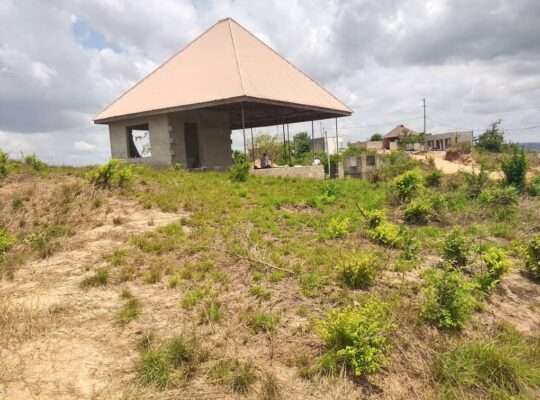 KIWANJA SQM.1,500, KINAUZWA NA BANK,LUGULUNI.