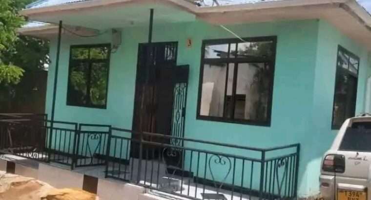 NYUMBA YA VYUMBA VITATU (3) KIMARA KOROGWE.