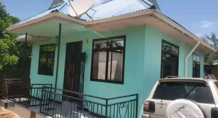 NYUMBA YA VYUMBA VITATU (3) KIMARA KOROGWE.