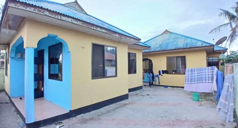 NYUMBA MBILI KIWANJA KIMOJA,UKONGA-MAGEREZA.