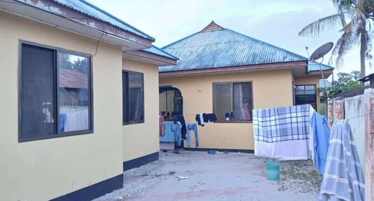 NYUMBA MBILI KIWANJA KIMOJA,UKONGA-MAGEREZA.