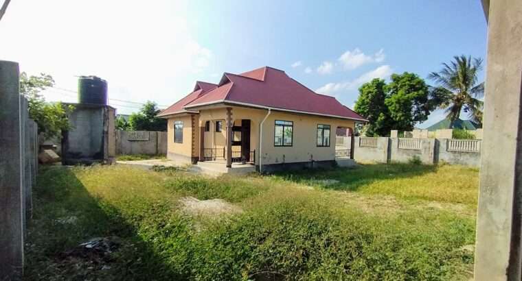 NYUMBA YA KISASA, VYUMBA 3, KWA MBIKI, CHANIKA.