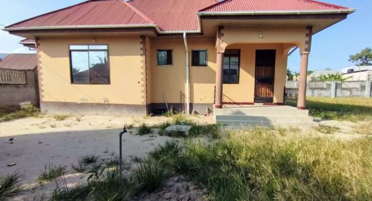 NYUMBA YA KISASA, VYUMBA 3, KWA MBIKI, CHANIKA.