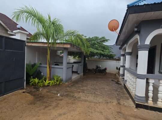 NYUMBA YA VYUMBA VITATU (3) MUUNGANO-GOBA