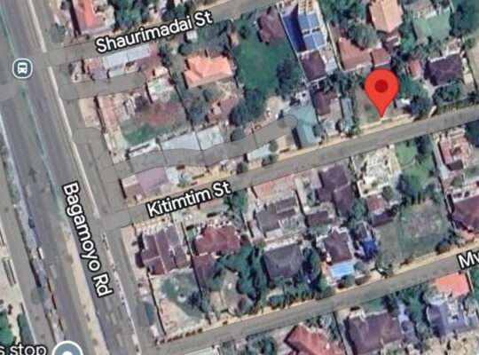 1,900 SQM.RESIDENTIAL PLOT AT MBEZI BEACH.