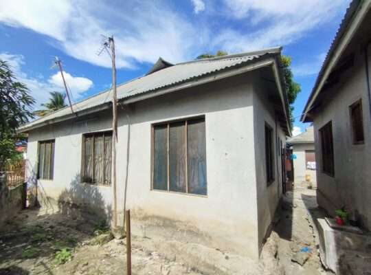 NYUMBA TATU PAMOJA, TSHS. 40M. CHANIKA TALIANI.