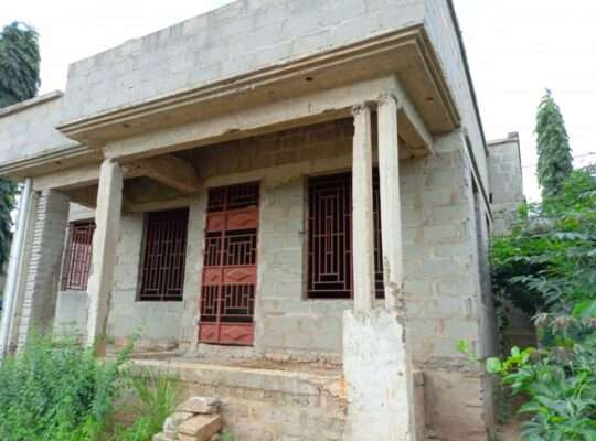 NYUMBA YAKUMALIZIA UJENZI, VYUMBA 4,GOBA MPAKANI