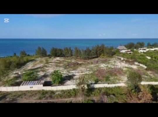5 ACRES SEA-CLIFF PLOT AT KIWENGWA, ZANZIBAR.