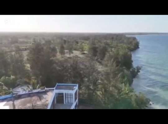 5 ACRES SEA-CLIFF PLOT AT KIWENGWA, ZANZIBAR.