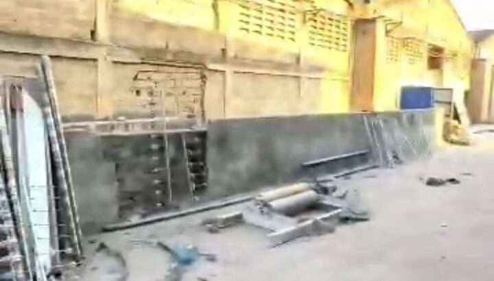 4 ACRES PLOT WITH GODOWNS ALONG MANDELA ROAD.