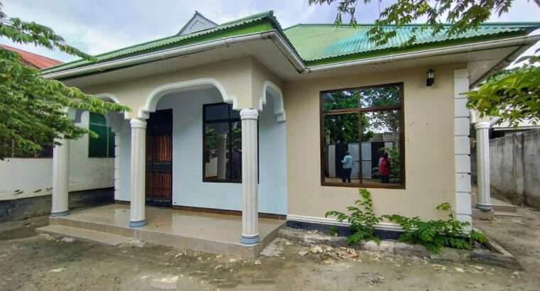 NYUMBA YA VYUMBA VITATU (3) KITUNDA MACHIMBO.