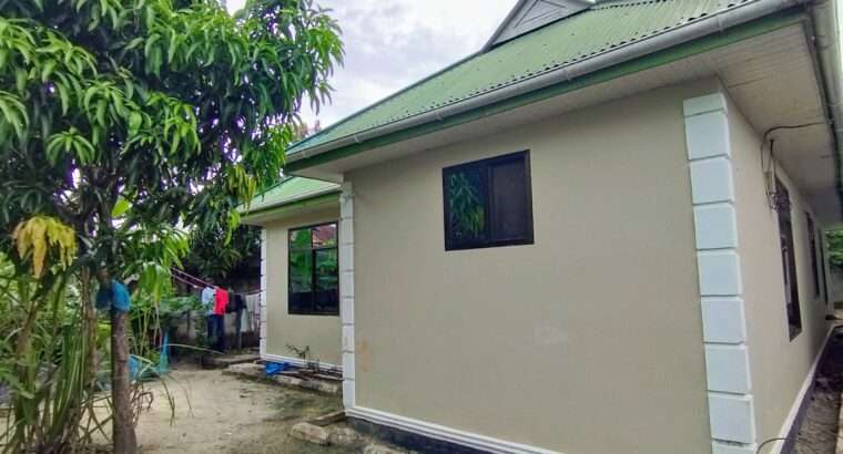 NYUMBA YA VYUMBA VITATU (3) KITUNDA MACHIMBO.