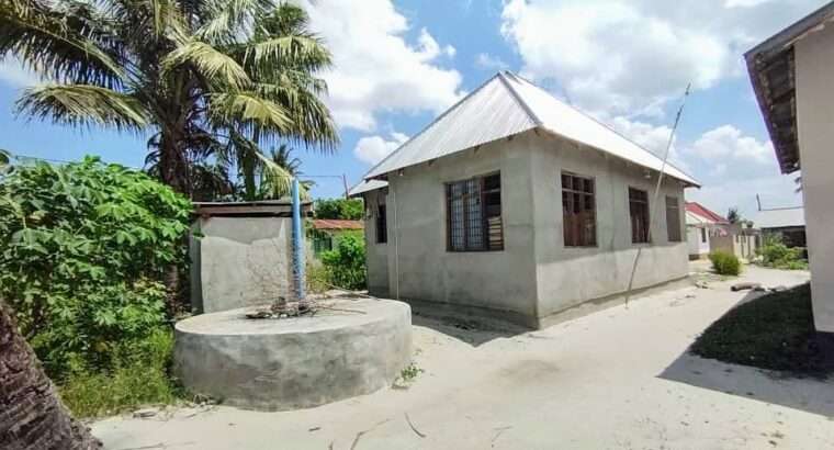 NYUMBA YAKUMALIZIA, VYUMBA VINNE (4) MAJOHE