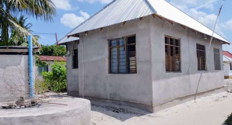 NYUMBA YAKUMALIZIA, VYUMBA VINNE (4) MAJOHE