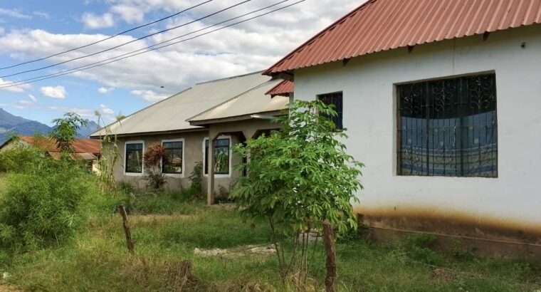 NYUMBA MBILI (PAMOJA) ZINAUZWA NA BANK, MOROGORO