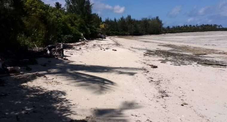 20 ACRES SERENE BEACH-LAND AT KIZIMKAZI,ZANZIBAR