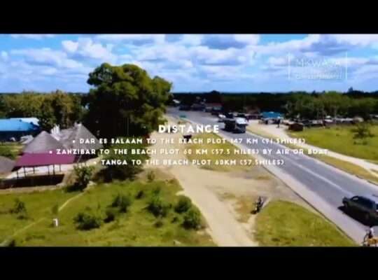 8.4 ACRES COMMERCIAL BEACH-LAND, AT MKWAJA,TANGA