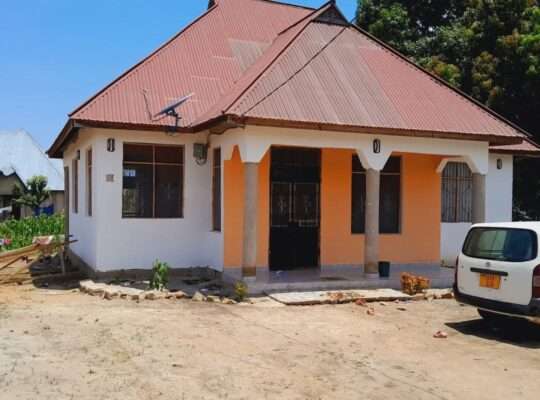 NYUMBA YENYE VYUMBA 3, PONGWE TANGA