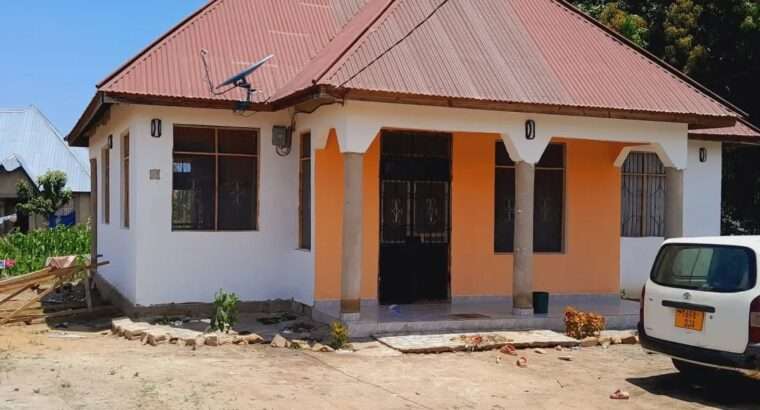 NYUMBA YENYE VYUMBA 3, PONGWE TANGA