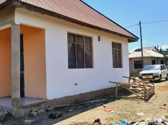 NYUMBA YENYE VYUMBA 3, PONGWE TANGA