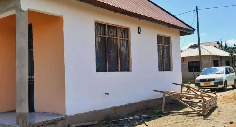 NYUMBA YENYE VYUMBA 3, PONGWE TANGA