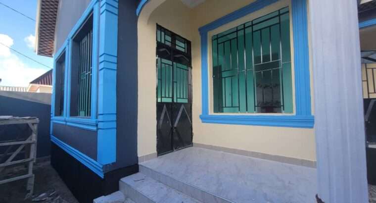 NYUMBA MPYA, VYUMBA VITATU (3) MBAGALA CHAMAZI