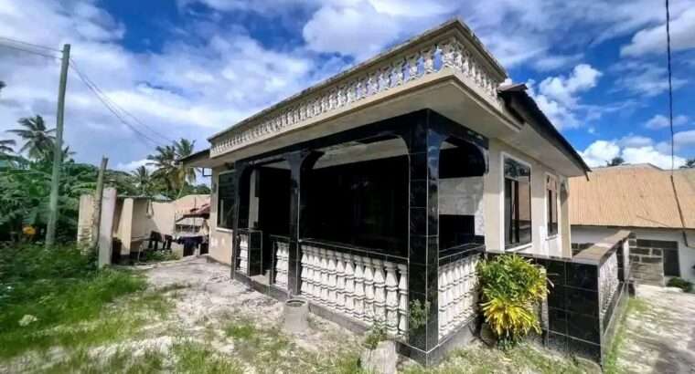 NYUMBA YA VYUMBA VITATU (3)KIBAMBA SHULE/HONDOGO