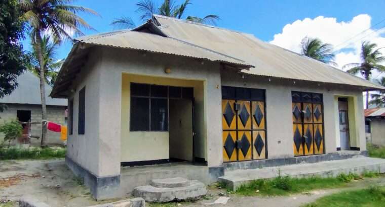 NYUMBA YENYE VYUMBA 3, TSHS.25 MILIONI, MSONGOLA