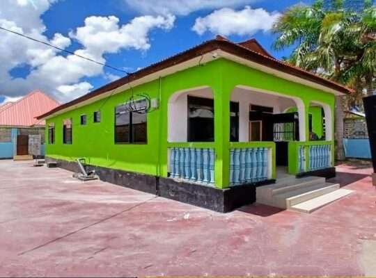 NYUMBA YENYE VYUMBA VINNE(4) KIGAMBONI CHEKECHEA