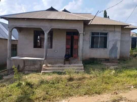 NYUMBA YENYE VYUMBA VITATU (3) MBONDOLE/MSONGOLA