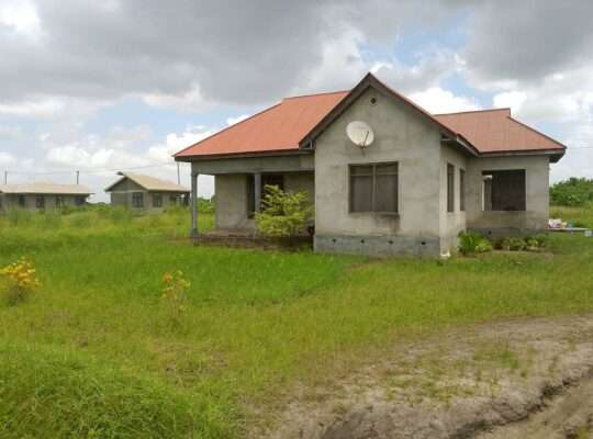 NYUMBA YENYE VYUMBA 3, INAUZA BANK, CHANIKA.