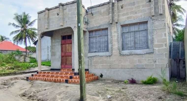 NYUMBA YA KUMALIZIA UJENZI-KIDOGO, KIVULE