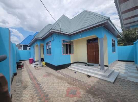 NYUMBA MPYA YENYE VYUMBA 3, MBAGALA CHAMAZI