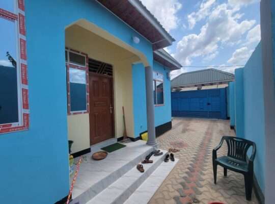 NYUMBA MPYA YENYE VYUMBA 3, MBAGALA CHAMAZI